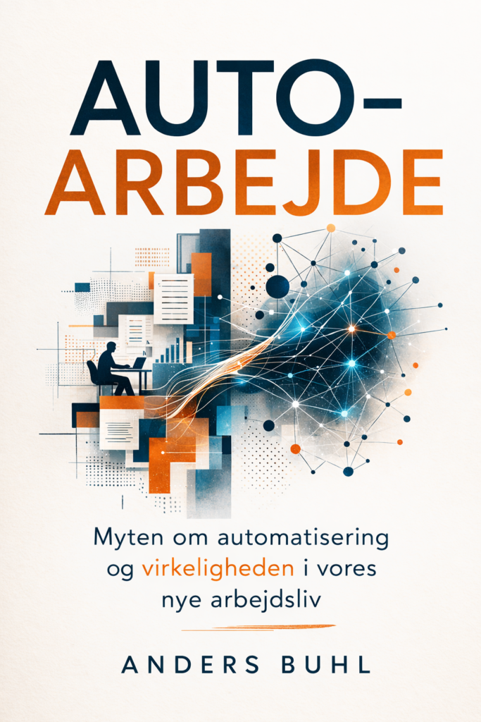 Forsiden af bogen Auto-arbejde af Anders Buhl